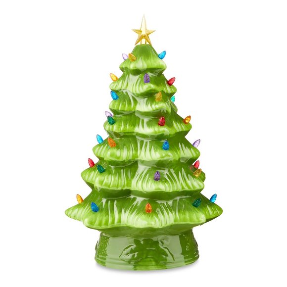 Mr. Christmas Holiday Mr Christmas 5inch Green Nostalgic Ceramic